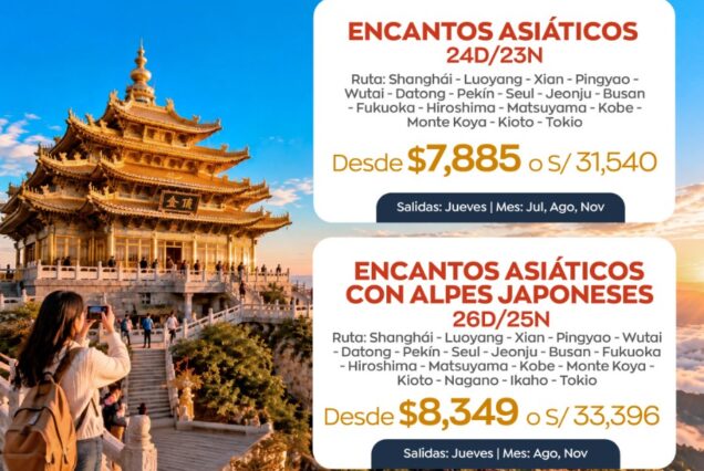 CONOCE CHINA, COREA Y JAPÓN