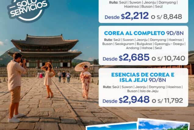 Corea del Sur 2027–2028: Cultura, Tradición y Paisajes